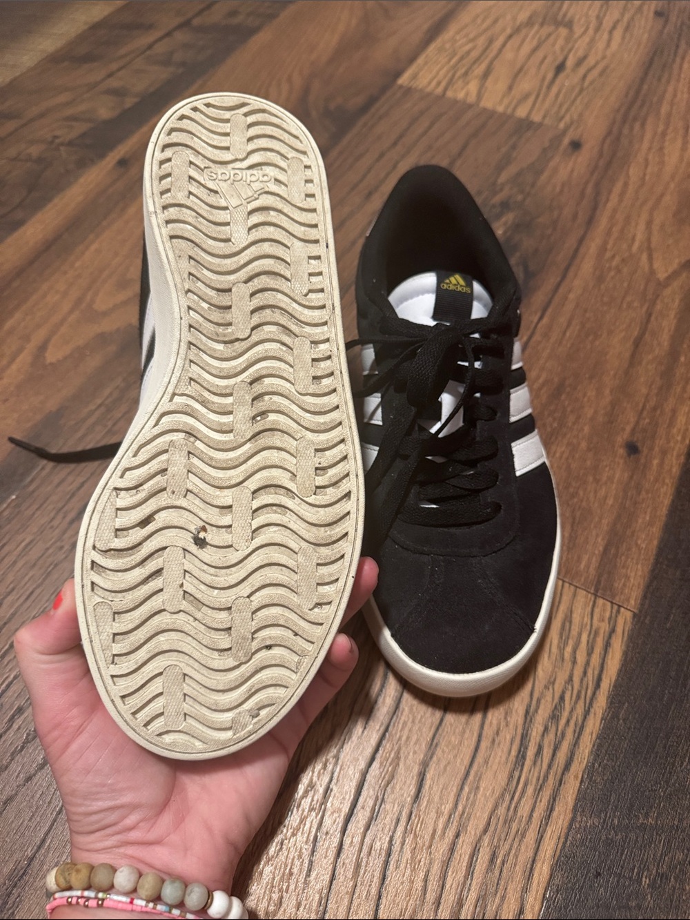 Adidas Shoes Black Suede Size 8.5
like new! - Picture 7 of 8